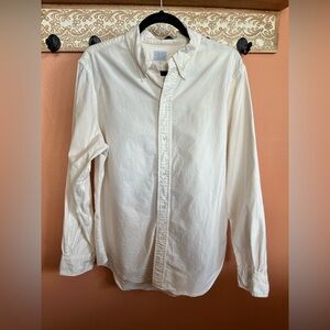 Far East Manufacturing white button down shirt